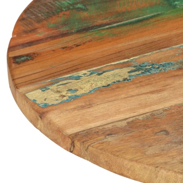 Plattsburgh Side Table 48x48x56 cm – Solid Reclaimed Wood