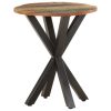 Plattsburgh Side Table 48x48x56 cm – Solid Reclaimed Wood