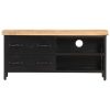 Owasso TV Cabinet 90x30x41 cm Rough Mango Wood