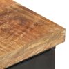Hillsdale Bedside Cabinet 40x30x52 cm Rough Mango Wood