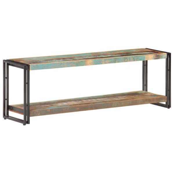 Easttown TV Cabinet – 120x30x40 cm, Solid Reclaimed Wood