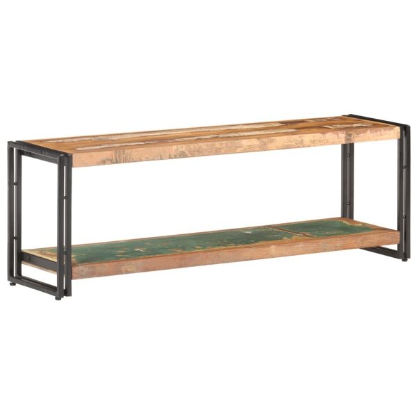 Easttown TV Cabinet – 120x30x40 cm, Solid Reclaimed Wood