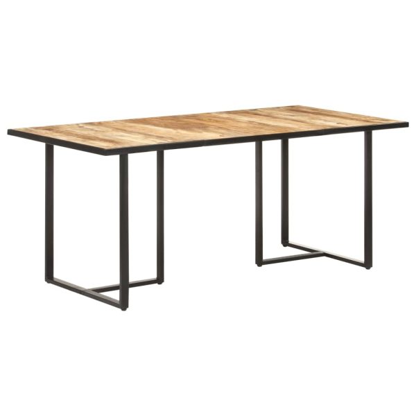 Dining Table – 180x90x76 cm, Rough Mango Wood