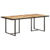 Dining Table – 200x100x76 cm, Rough Mango Wood