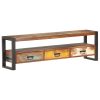 Tokoroa TV Cabinet 150x30x45 cm – 150x30x45 cm, Solid Reclaimed Wood