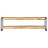 Jensen TV Cabinet 150x30x40 cm – Rough Mango Wood