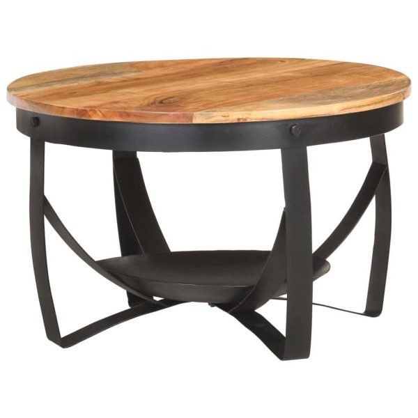 Coffee Table 68×43 cm – Solid Acacia Wood