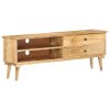 Siloam TV Cabinet 140x30x50 cm Solid Mango Wood