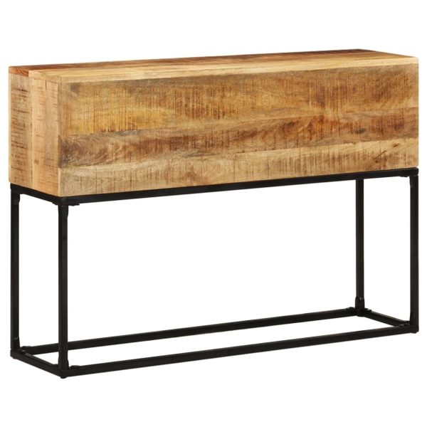 Console Table 120x30x75 cm – Rough Mango Wood