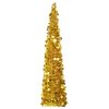 Pop-up Artificial Christmas Tree PET – 150×33 cm, Gold