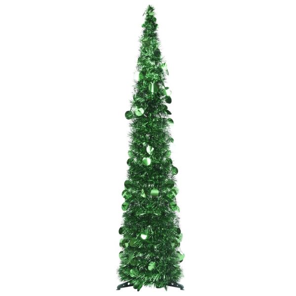 Pop-up Artificial Christmas Tree PET – 120×25 cm, Green