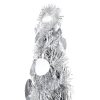 Pop-up Artificial Christmas Tree PET – 150×33 cm, Silver