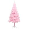 Artificial Christmas Tree with Stand PVC – 150×75 cm, Pink