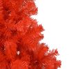 Artificial Christmas Tree with Stand PVC – 150×75 cm, Red