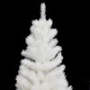 Artificial Christmas Tree Lifelike Needles White – 65×35 cm