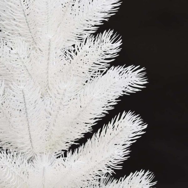 Artificial Christmas Tree Lifelike Needles White – 90×50 cm