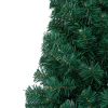 Artificial Half Christmas Tree with Stand PVC – 180×115 cm, Green