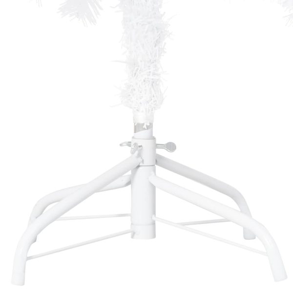 Artificial Christmas Tree with Thick Branches PVC – 150×80 cm, White