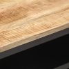 Brimington TV Cabinet 120x30x40 cm Solid Rough Mango Wood