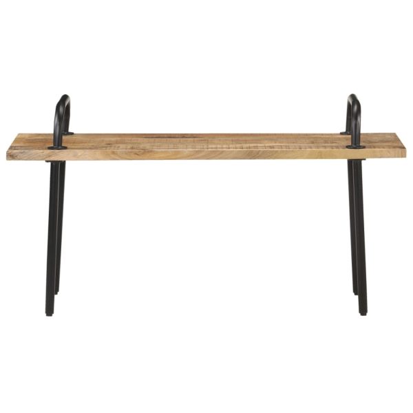 Bench 110 cm – Rough Mango Wood