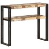 Console Table – 90x30x75 cm, Solid Reclaimed Wood