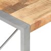 Coffee Table 120x60x40 cm Sheesham Finish – Rough Mango Wood