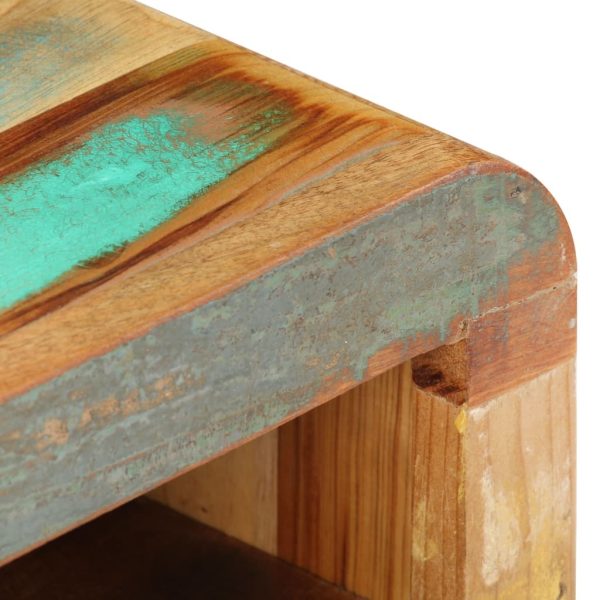 Cornard Bedside Cabinet 30x30x41 cm – Solid Reclaimed Wood