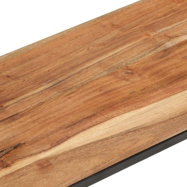 Nora TV Cabinet 180x30x50 cm – Solid Acacia Wood