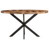 Dining Table – 140x80x75 cm, Solid Acacia Wood