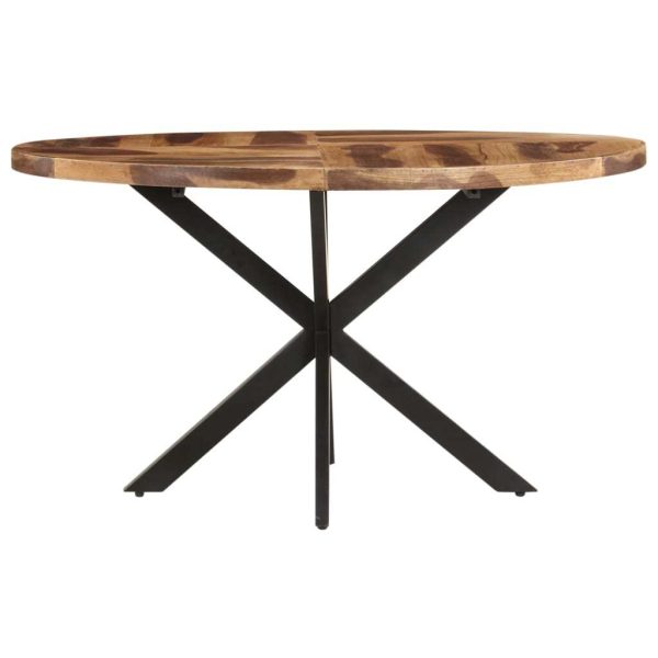 Dining Table – 140x80x75 cm, Solid Acacia Wood