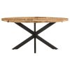 Dining Table – 160x90x75 cm, Rough Mango Wood