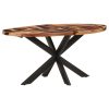 Dining Table – 160x90x75 cm, Solid Acacia Wood