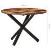 Dining Table – 100×75 cm, Solid Acacia Wood