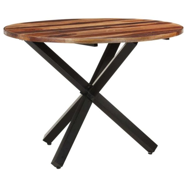 Dining Table – 100×75 cm, Solid Acacia Wood