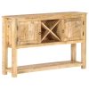 Sideboard 120x30x76 cm Rough Mango Wood