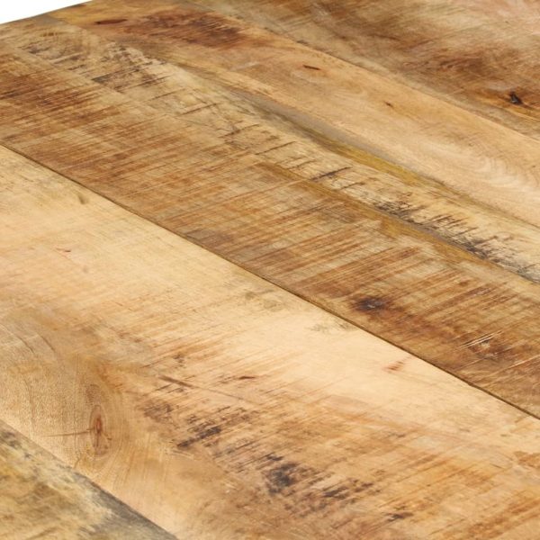 Dining Table Rough Mango Wood – 180x90x76 cm