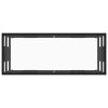 Edmond TV Cabinet with Tempered Glass – 100x40x40 cm, Transparent