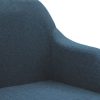 Swivel Dining Chair Fabric – Blue, 1