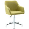 Swivel Dining Chair Fabric – Green, 1
