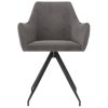Dining Chairs Velvet – Dark Grey, 2