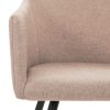 Dining Chairs Fabric – Taupe, 2