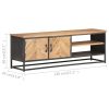 Reisterstown TV Cabinet 120x30x40 cm Solid Acacia Wood