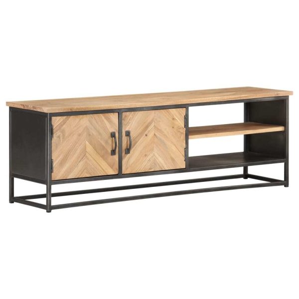 Reisterstown TV Cabinet 120x30x40 cm Solid Acacia Wood