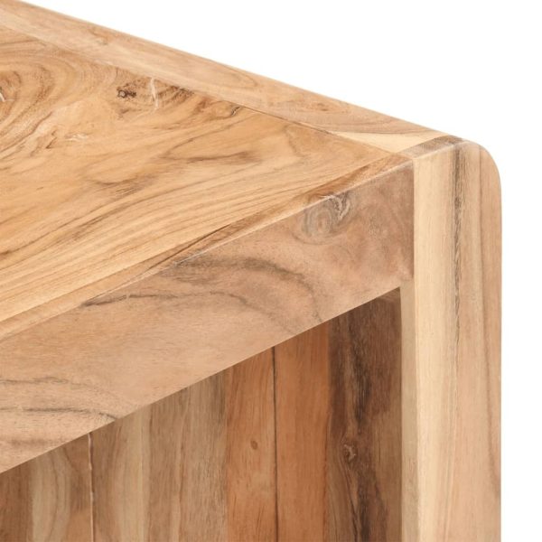 Bench Solid Acacia Wood – 110x38x46 cm