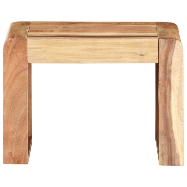 Durham Side Table 43x40x30 cm Solid Acacia Wood