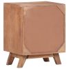 Sapulpa Bedside Cabinet 40x30x50 cm Solid Mango Wood