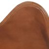 Foldable Butterfly Chair Real Leather – Brown