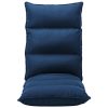 Folding Floor Chair Fabric – Blue