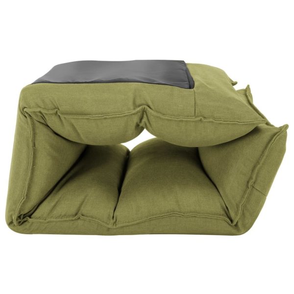 Folding Floor Chair Fabric – Green