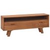 Penistone TV Cabinet 110x30x45 cm Solid Teak Wood